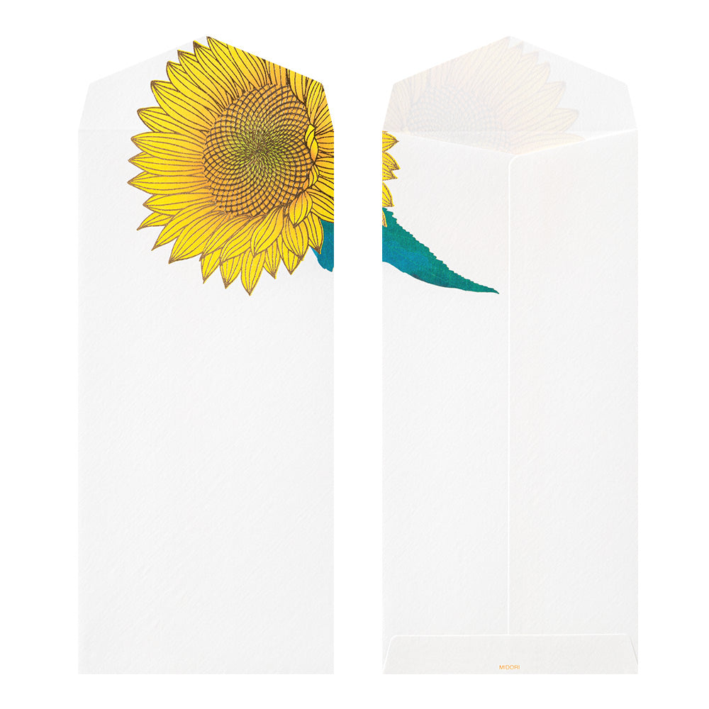 Enveloppes, Tournesols