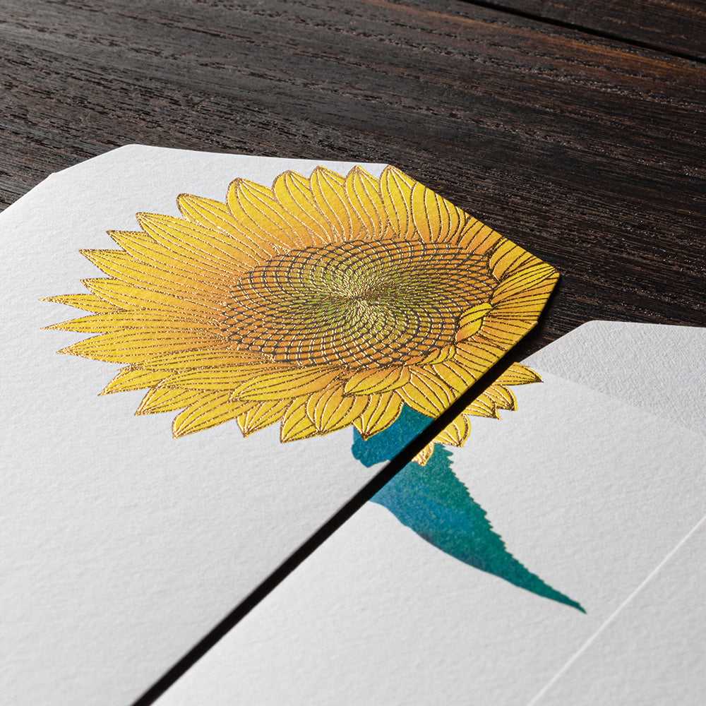 Enveloppes, Tournesols