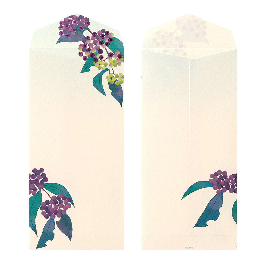 Enveloppes, Baies Japonaises