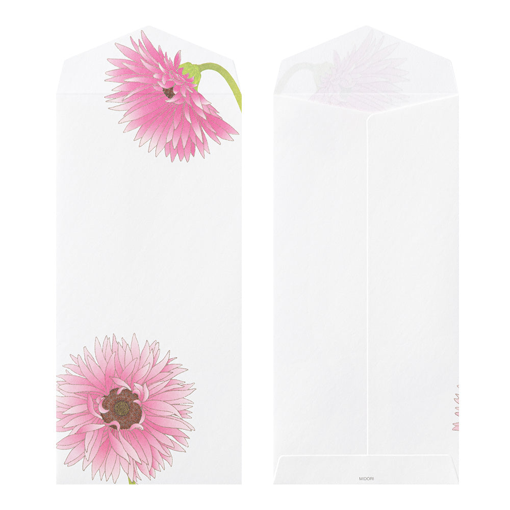 Enveloppes, Gerbera