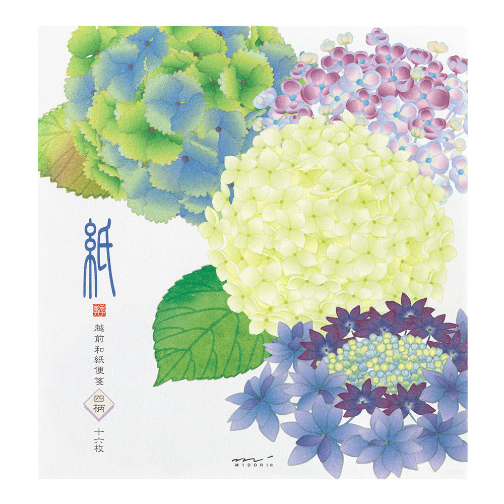 Papier à Lettres, Hortensia