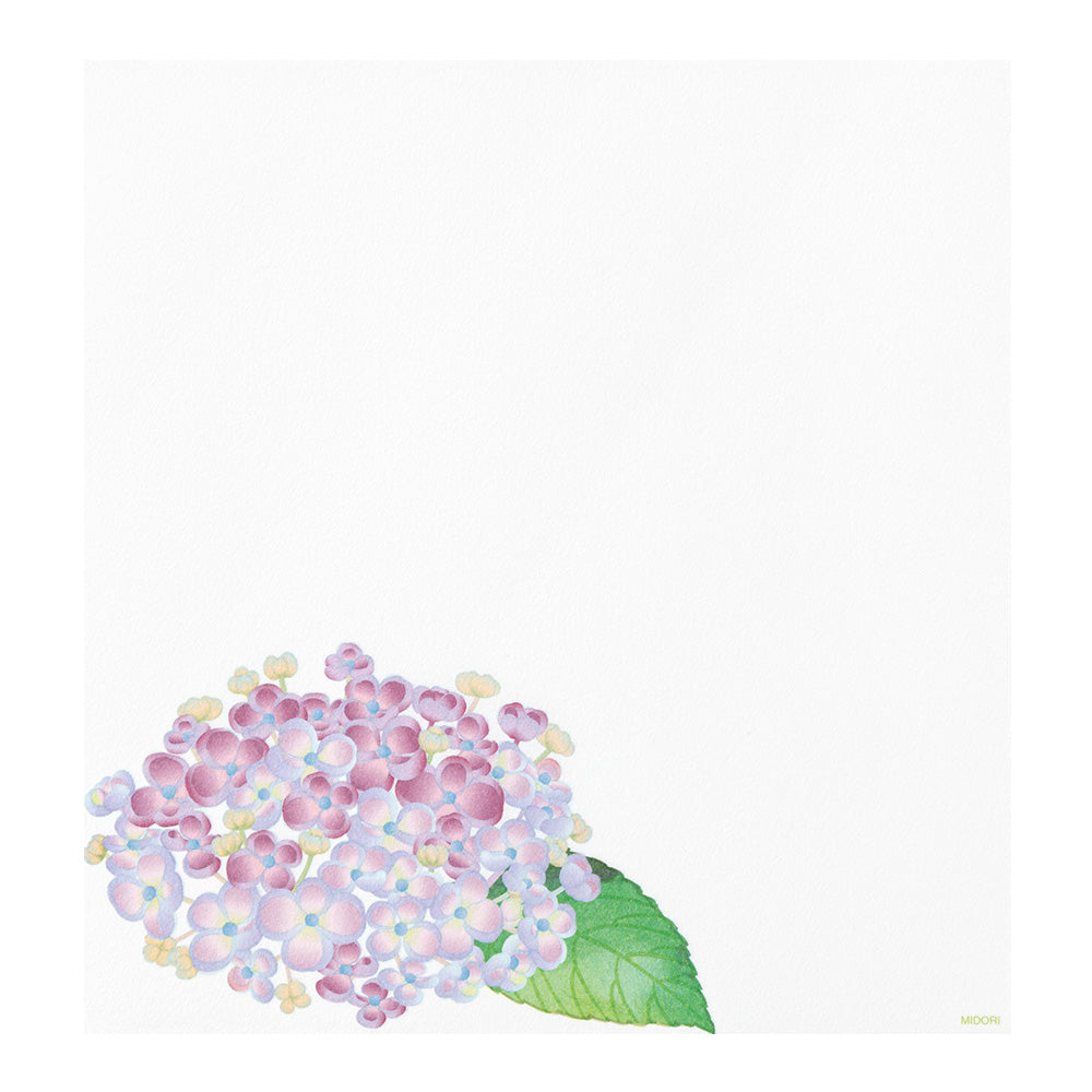 Papier à Lettres, Hortensia
