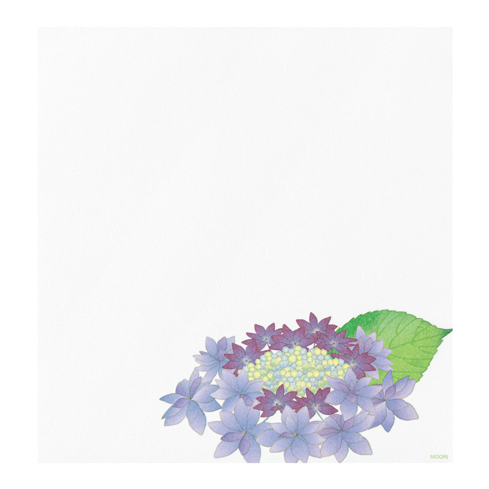 Papier à Lettres, Hortensia