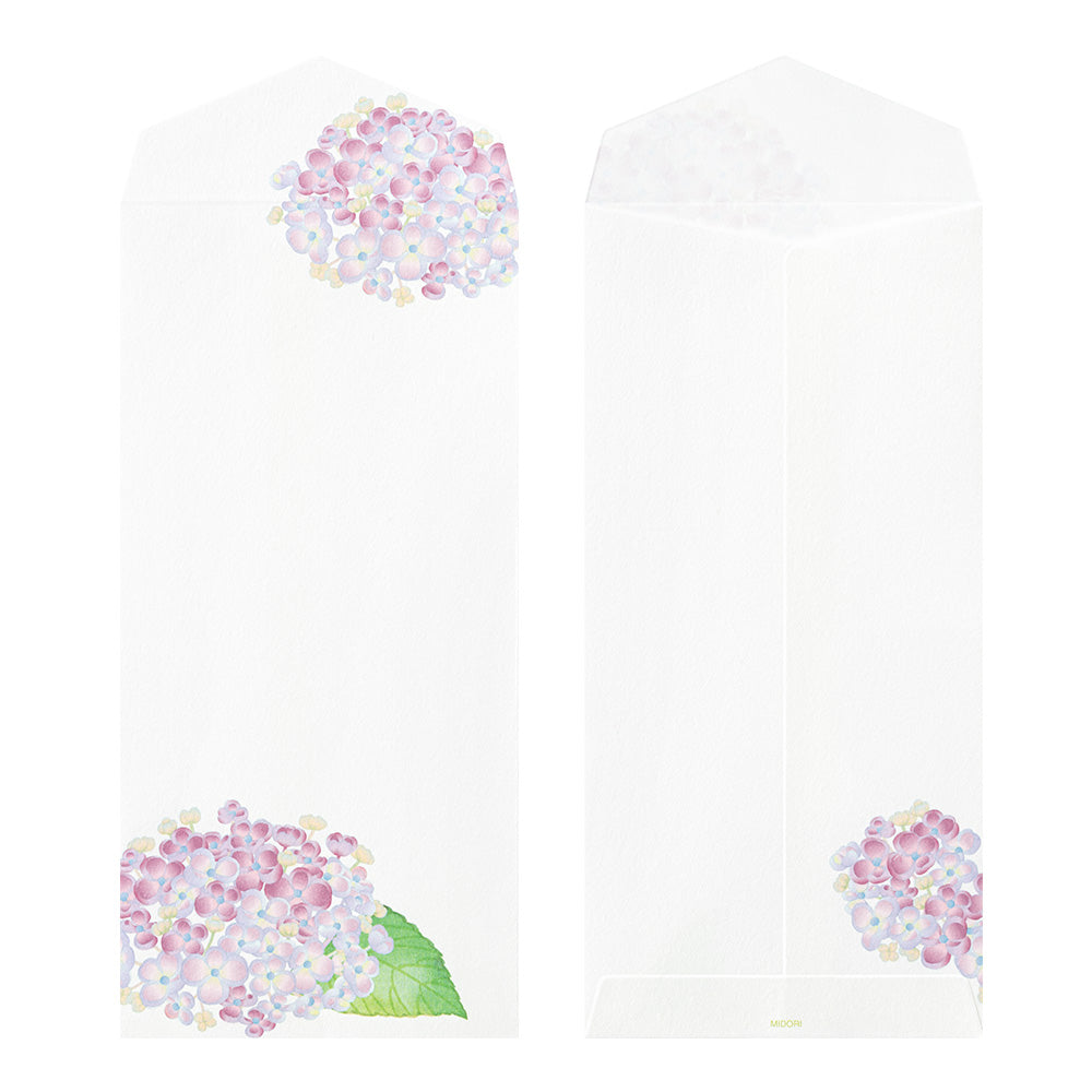 Enveloppes, Hortensia