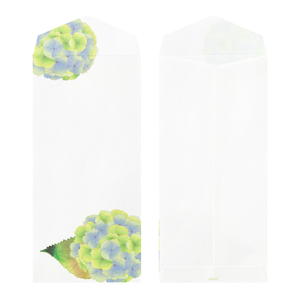Enveloppes, Hortensia