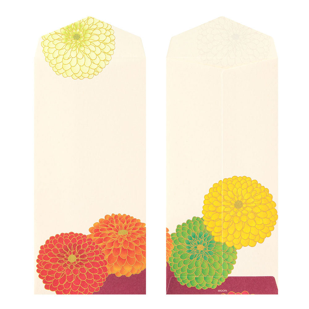 Enveloppes, Chrysanthème