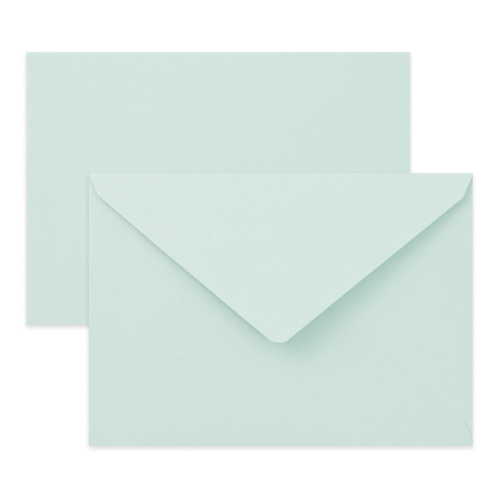 Carte avec fenêtre bleu clair