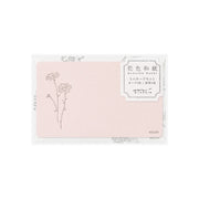 Letter Carte visite Hanairo Rose