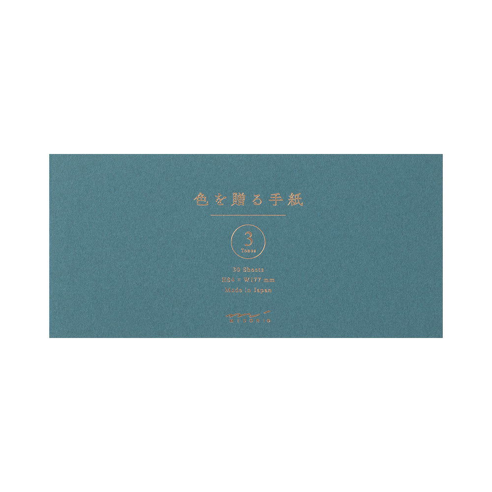Bloc lettre bleu papiers 3 couleurs