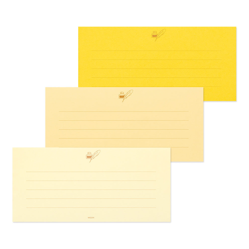 Bloc lettre or papiers 3 couleurs