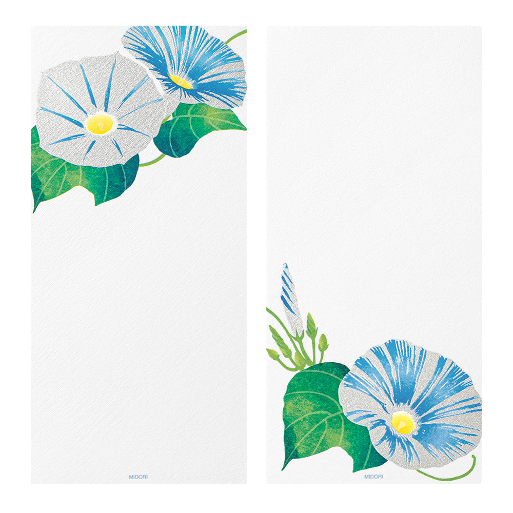 Papier à Lettres petit format, Morning Glory