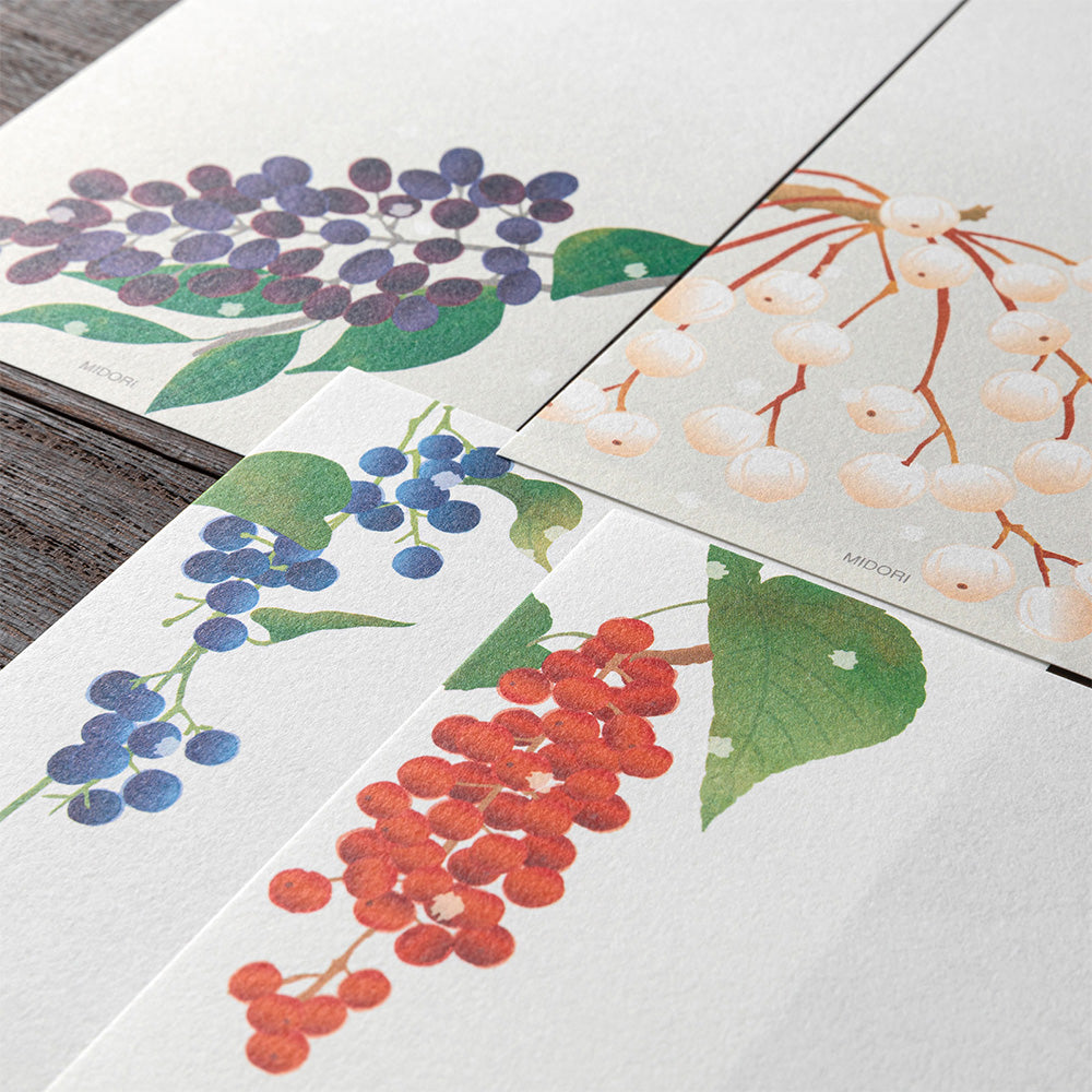 Papier à Lettres Petit format, Fruits d'hiver