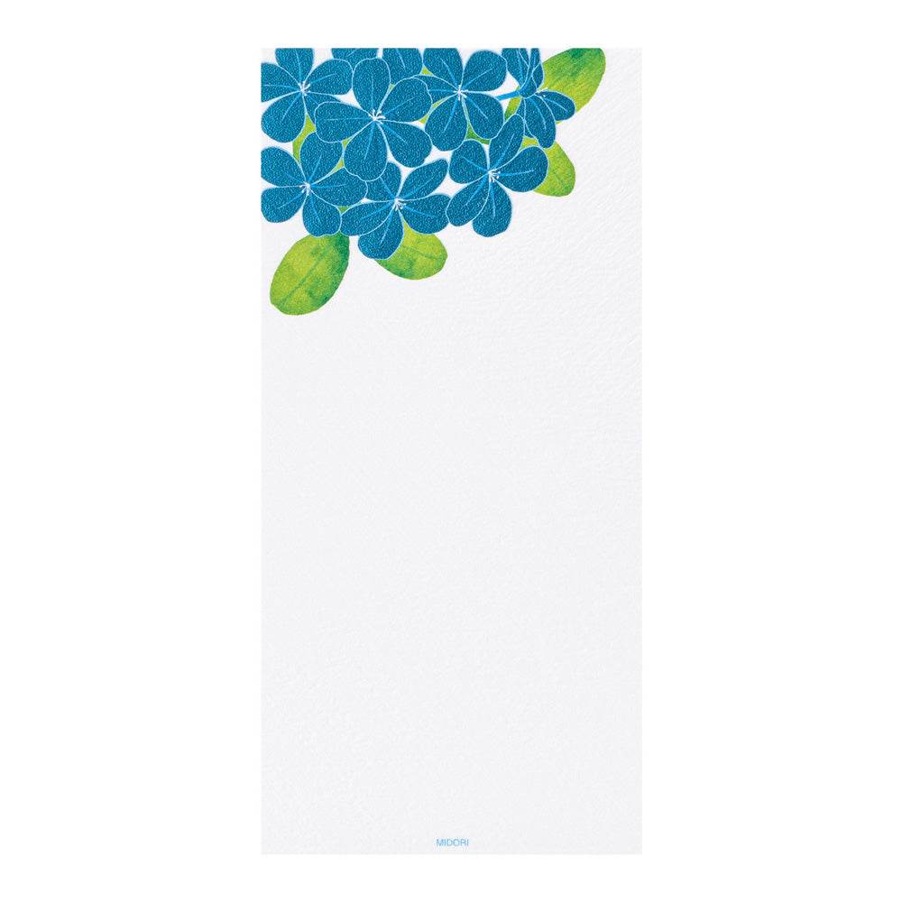 Papier à Lettres petit format, Plumbago