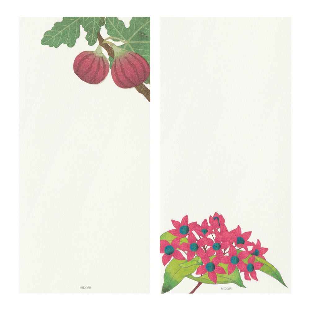 Papier à Lettres petit format, Fruits d'Automne