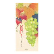 Papier à Lettres petit format, Grappes de raisin