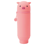 Trousse / Pot à crayons Cochon rose
