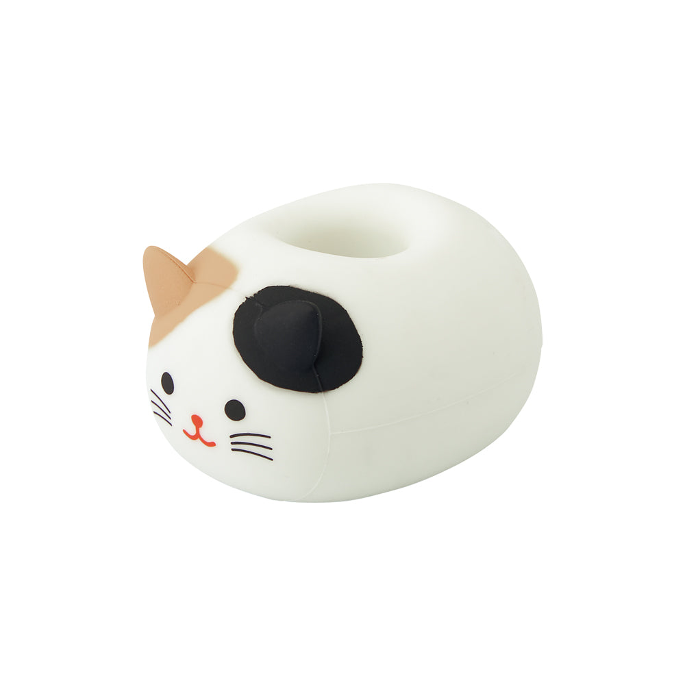 Stand Pen Chat Blanc