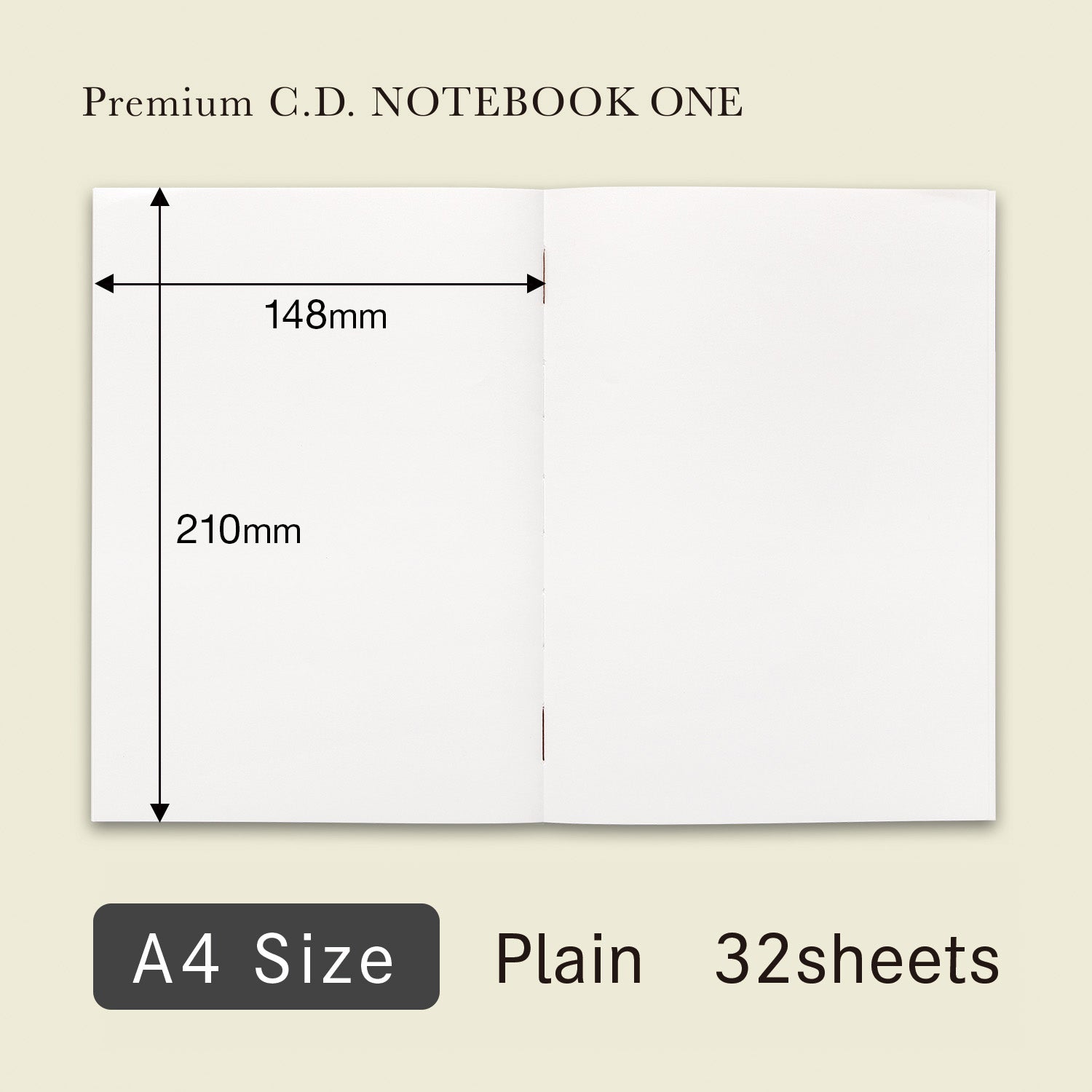 Cahier Apica Premium C.D One A5 Uni
