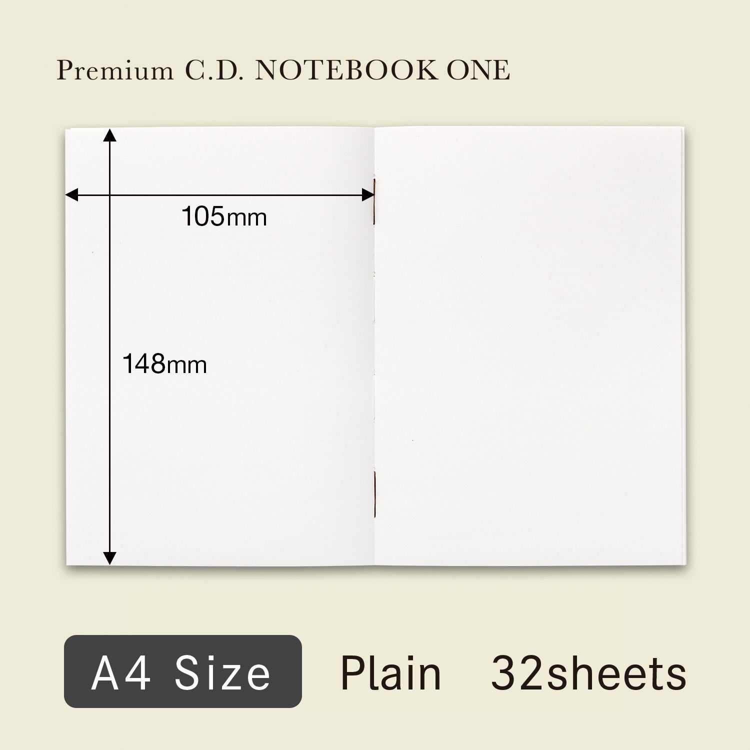 Cahier Apica Premium C.D One A6 Uni
