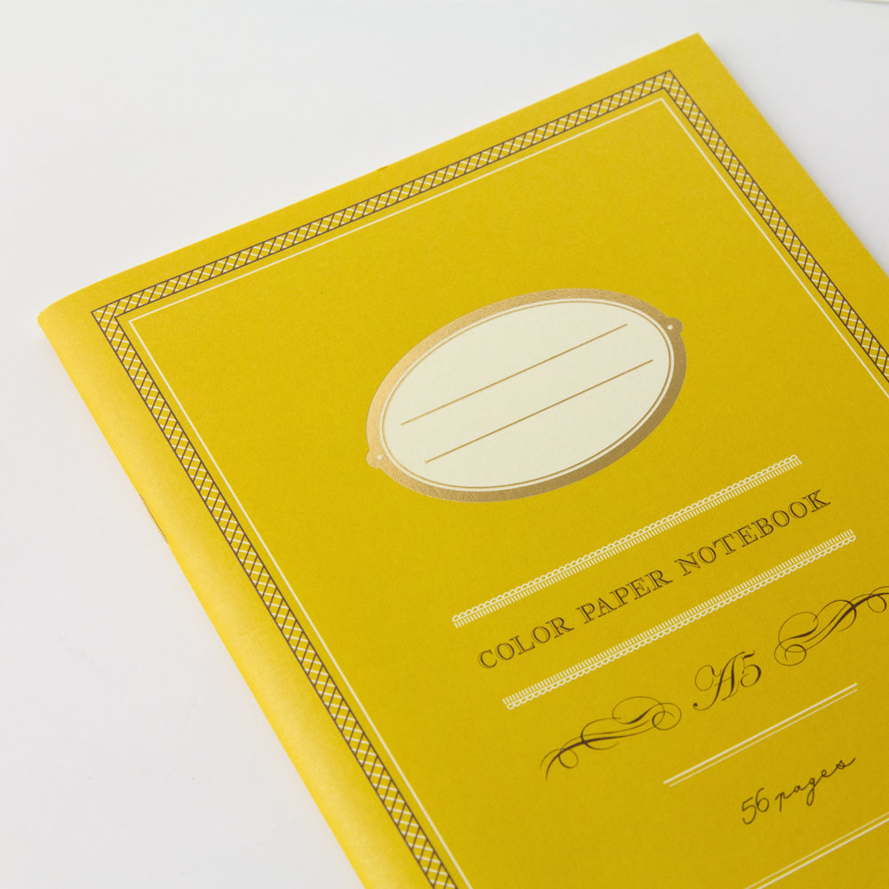 Color Notebook A5, Jaune