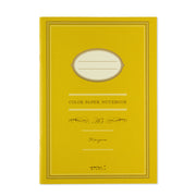 Color Notebook A5, Jaune