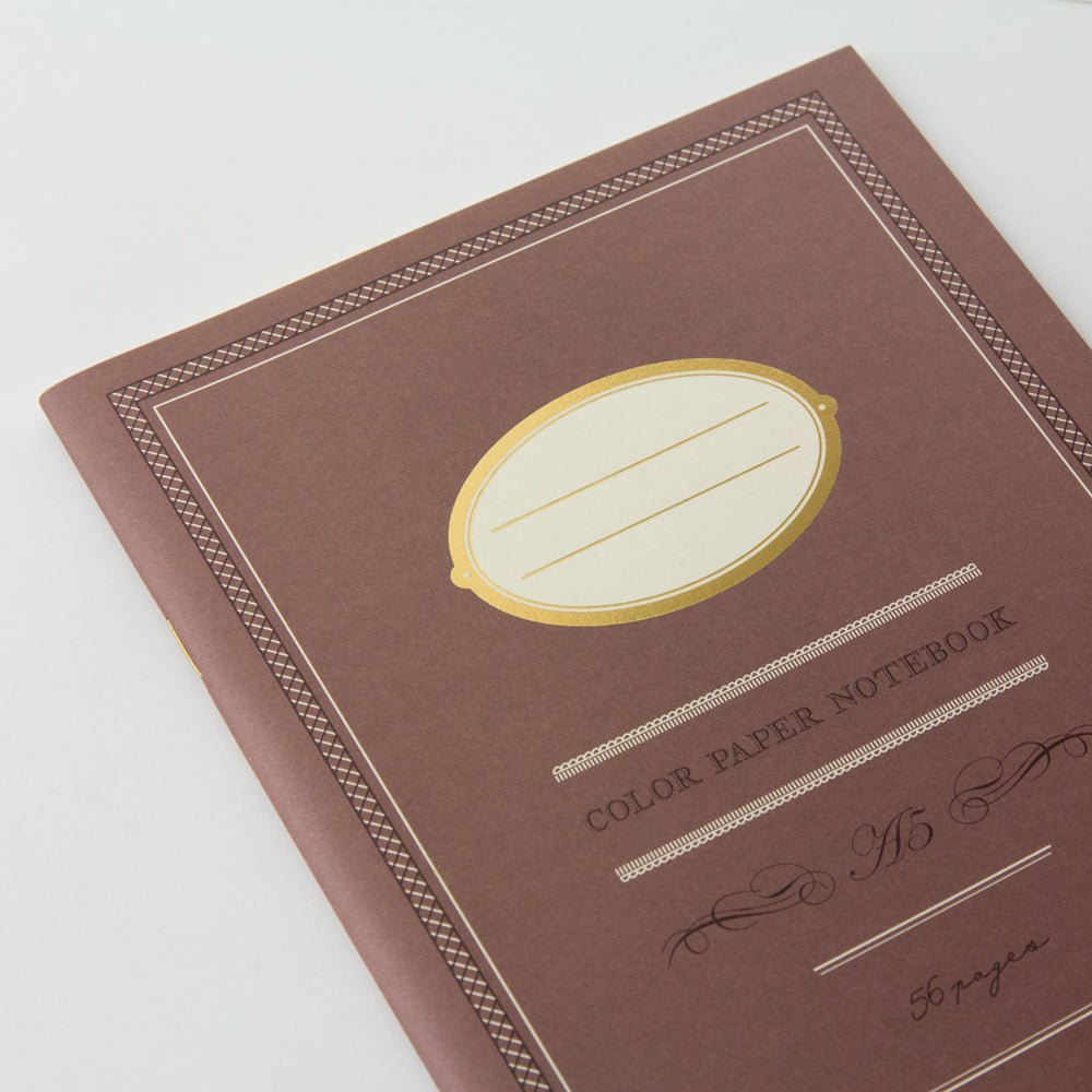 Color Notebook A5, Marron