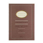 Color Notebook A5, Marron