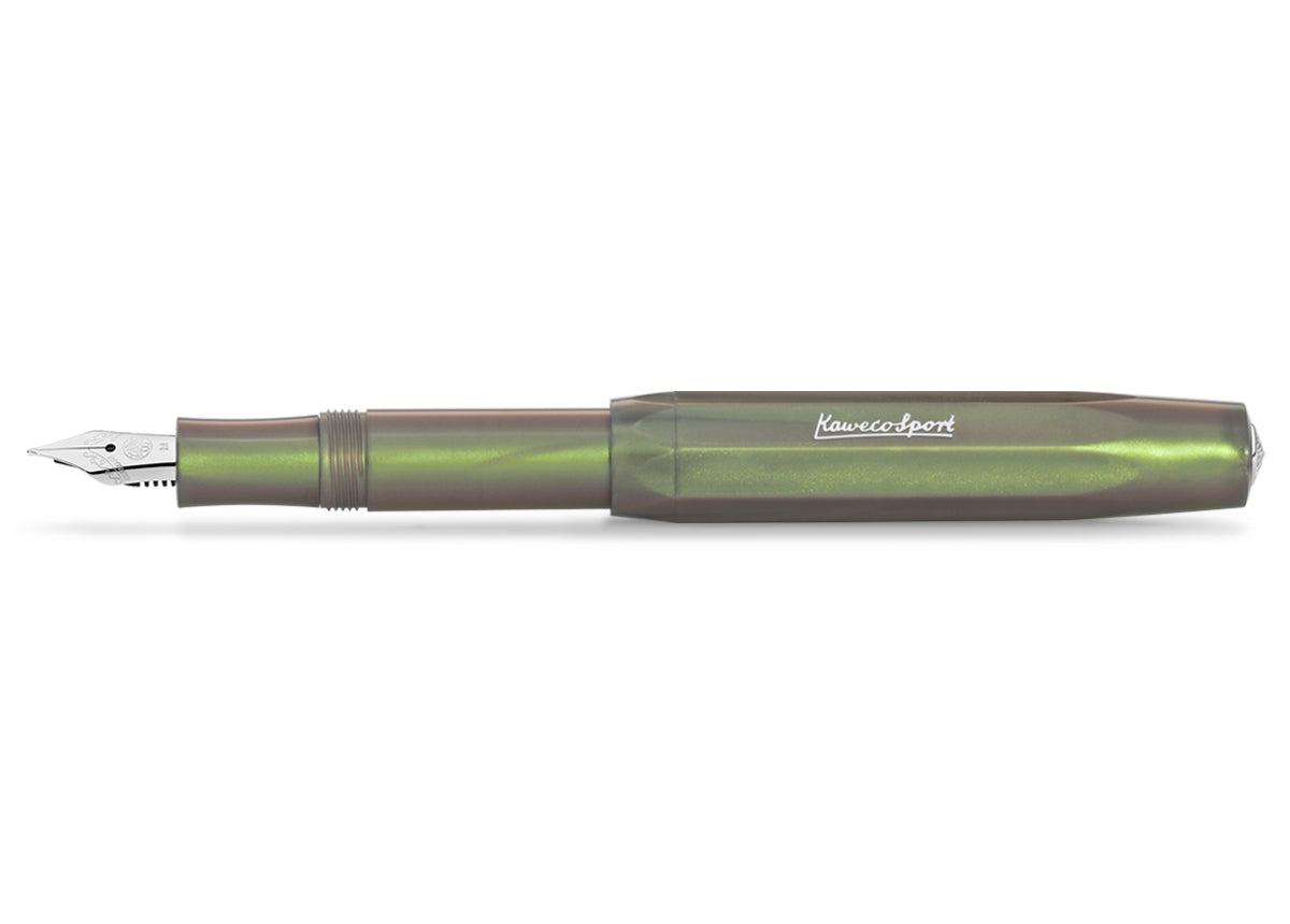 Kaweco LUNAR SPORT Shadow Green Plume F