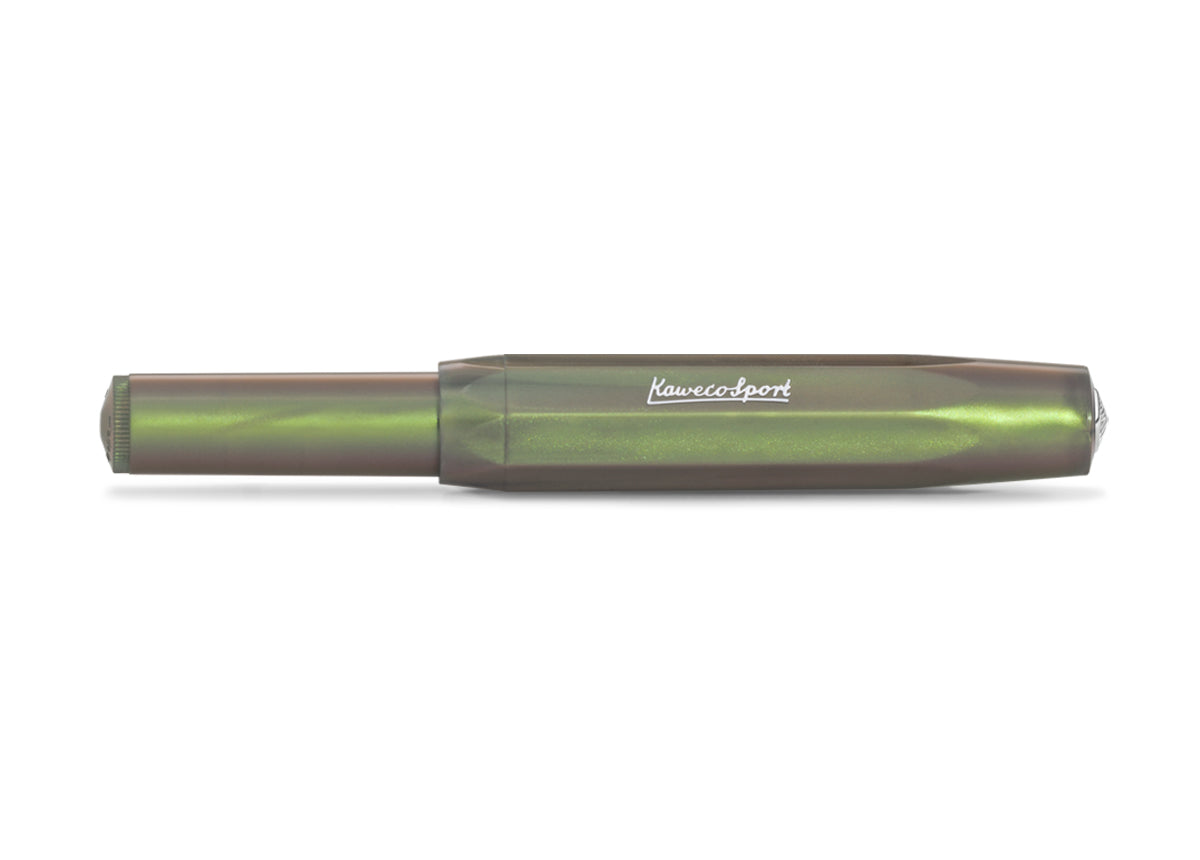 Kaweco LUNAR SPORT Shadow Green plume EF