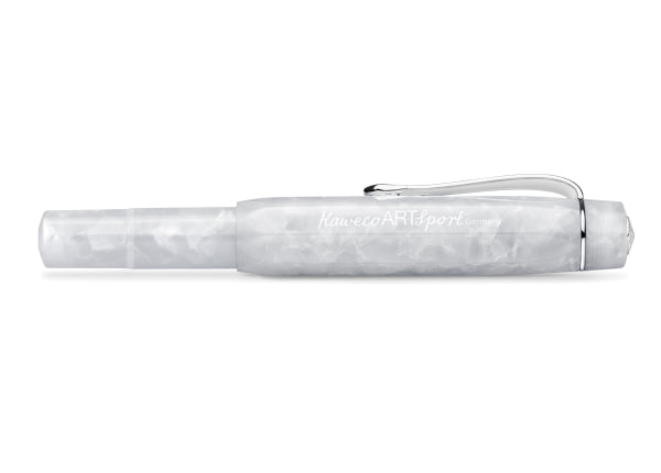 Kaweco ART SPORT Mineral White plume F