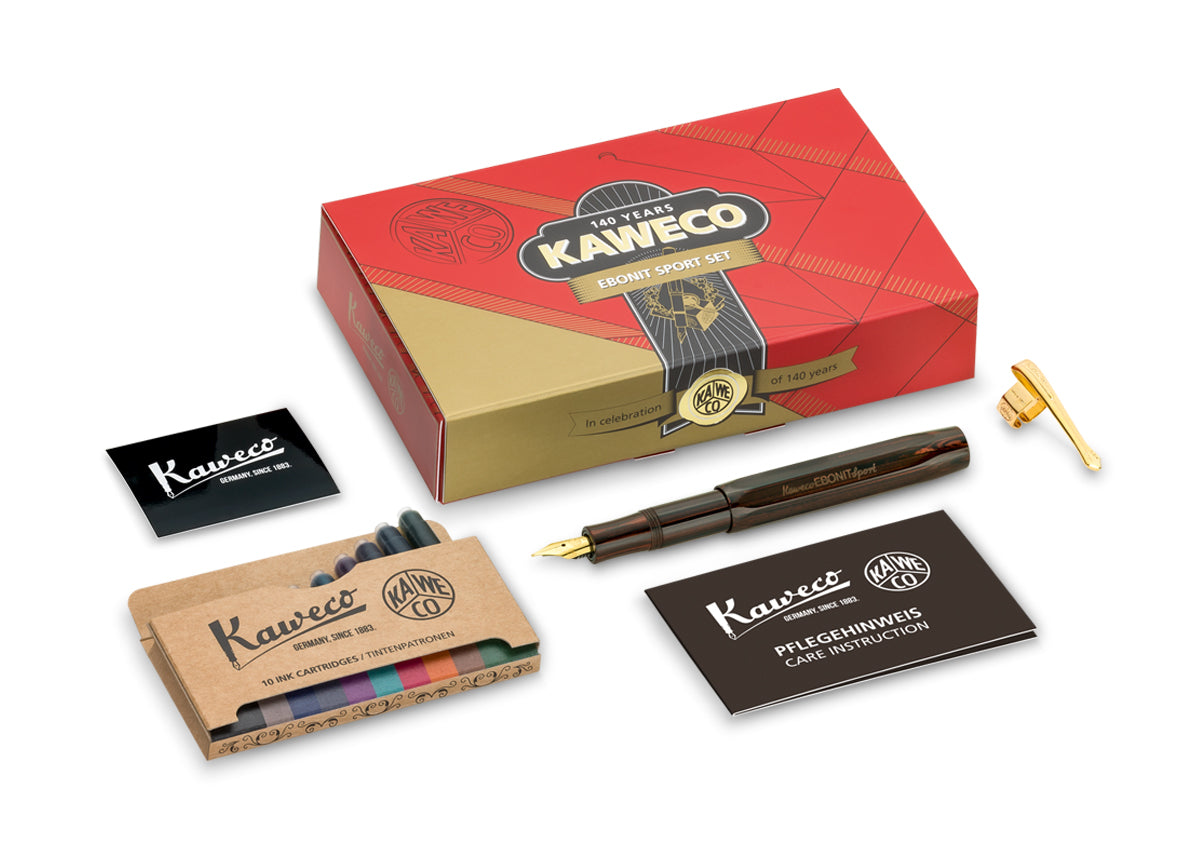 Kaweco EBONIT Sport Set 140ème Anniversaire