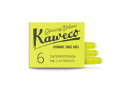 Kaweco Cartouches d'encre Jaune Fluo