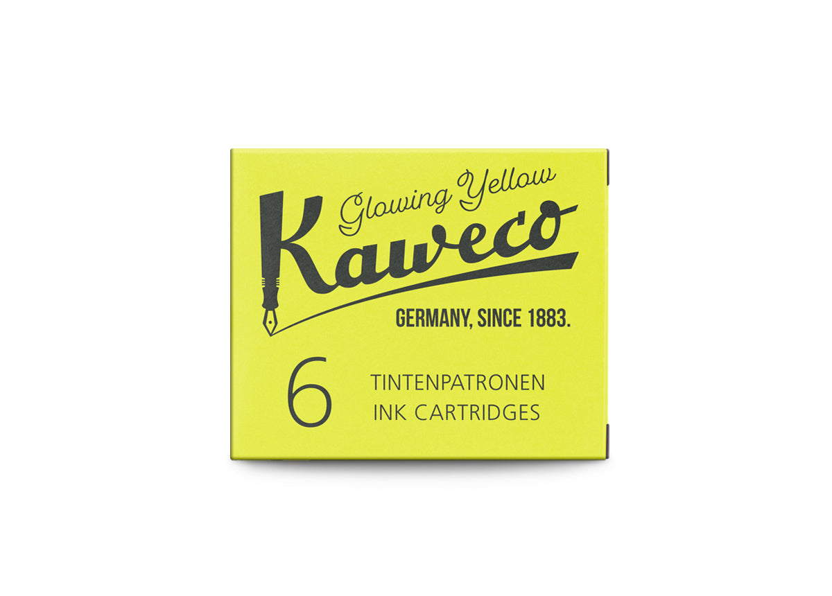 Kaweco Cartouches d'encre Jaune Fluo