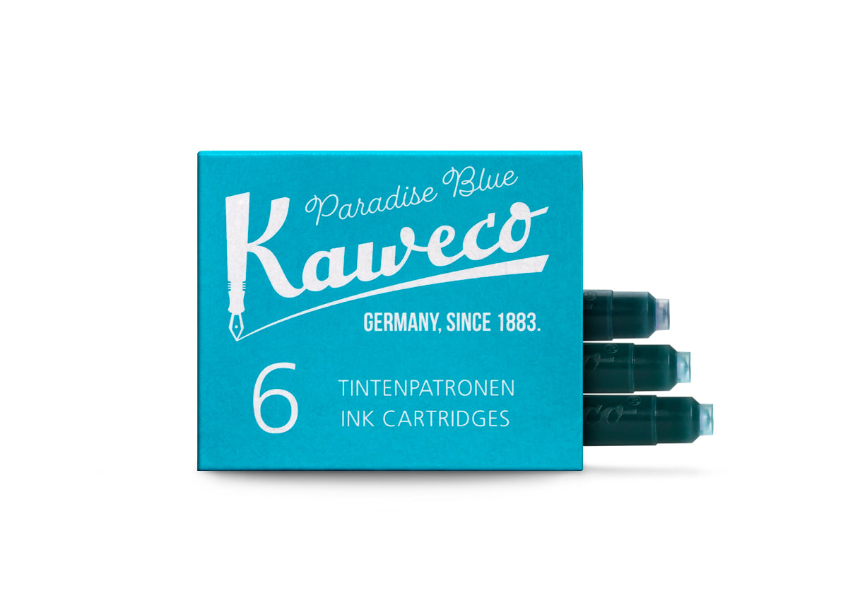 Kaweco Cartouches d'encre Paradise Blue