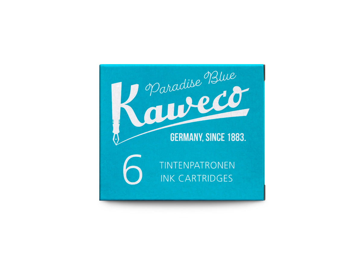 Kaweco Cartouches d'encre Paradise Blue