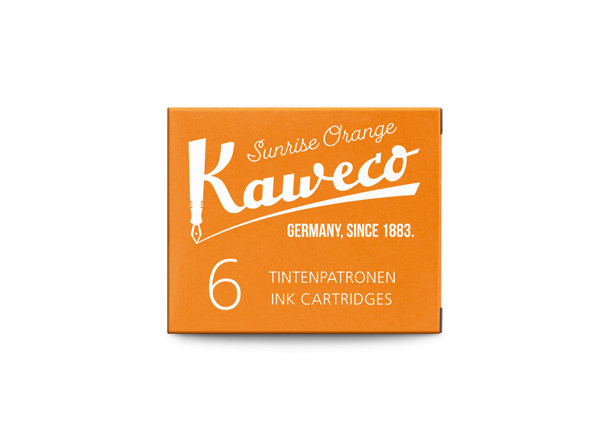 Kaweco Cartouches d'encre Sunrise Orange