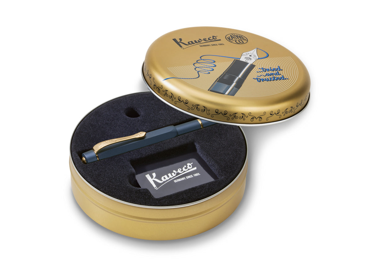 Kaweco SPORT PISTON FILLER Solo Bleu Navy M