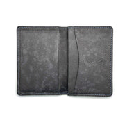 Find Card Case Antique Shade Leather Custom Grey