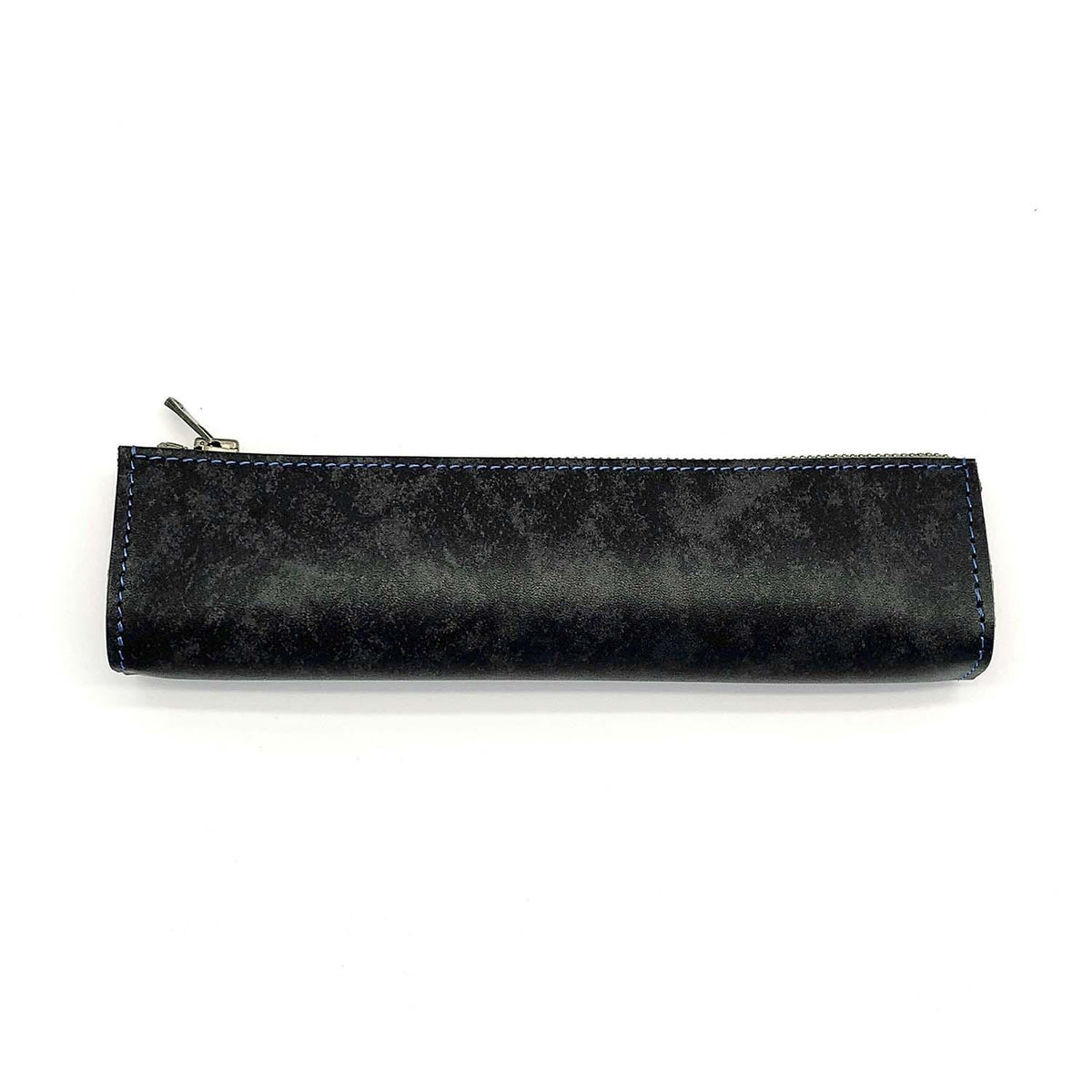 Find Pen Case Antique Shade Leather Custom Grey
