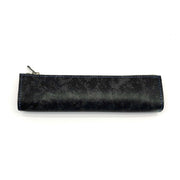 Find Pen Case Antique Shade Leather Custom Grey