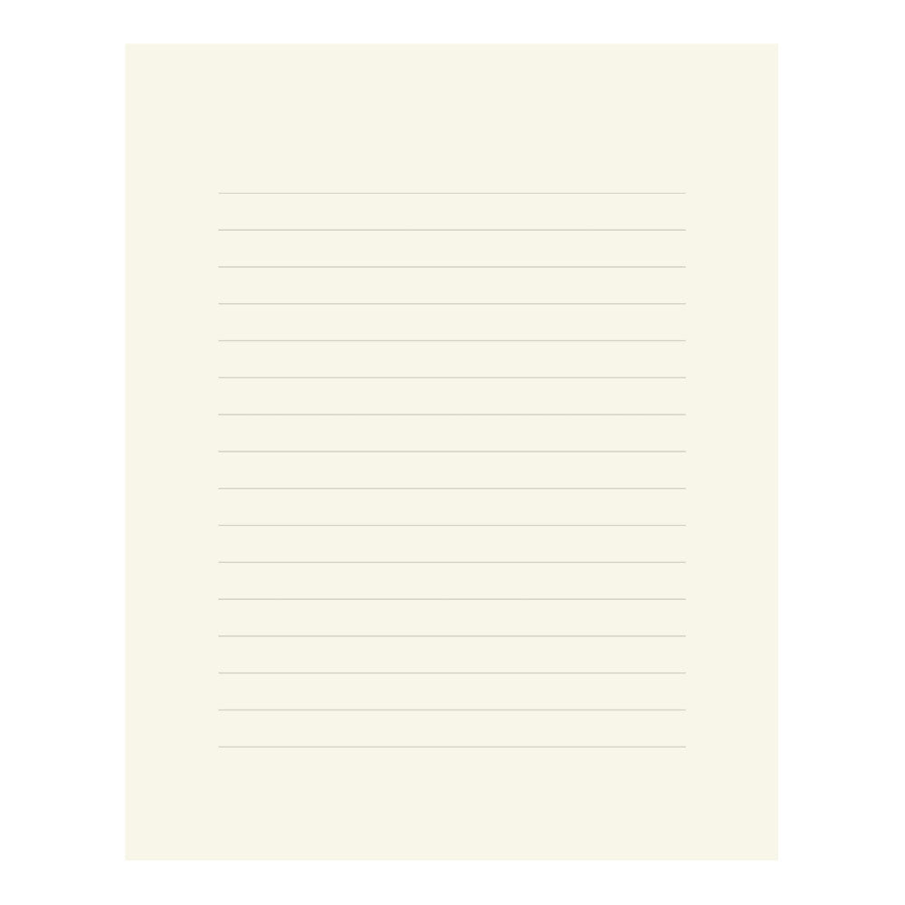 MD Letter Pad, Horizontal