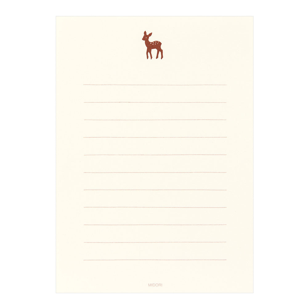 Enveloppes / Papier à lettres, Cerf