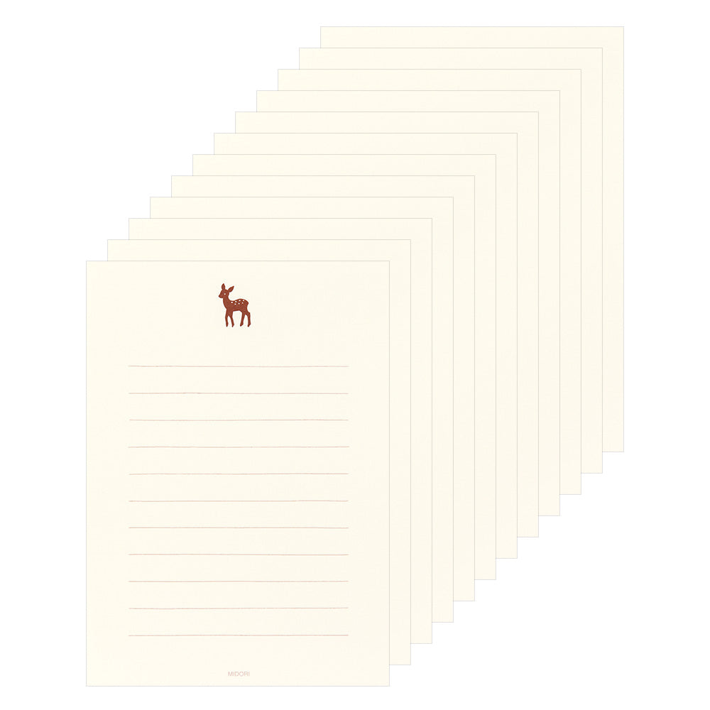 Enveloppes / Papier à lettres, Cerf