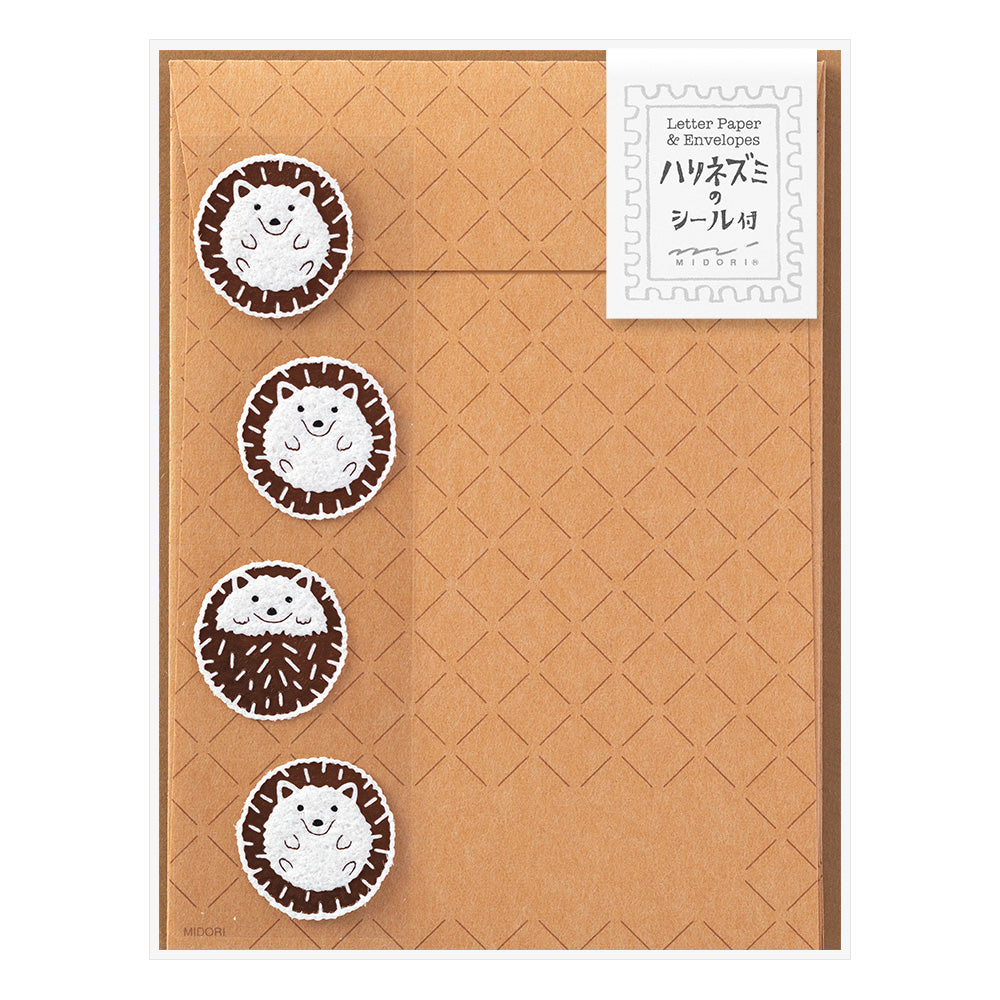 Enveloppes / Papier à lettres, Herisson