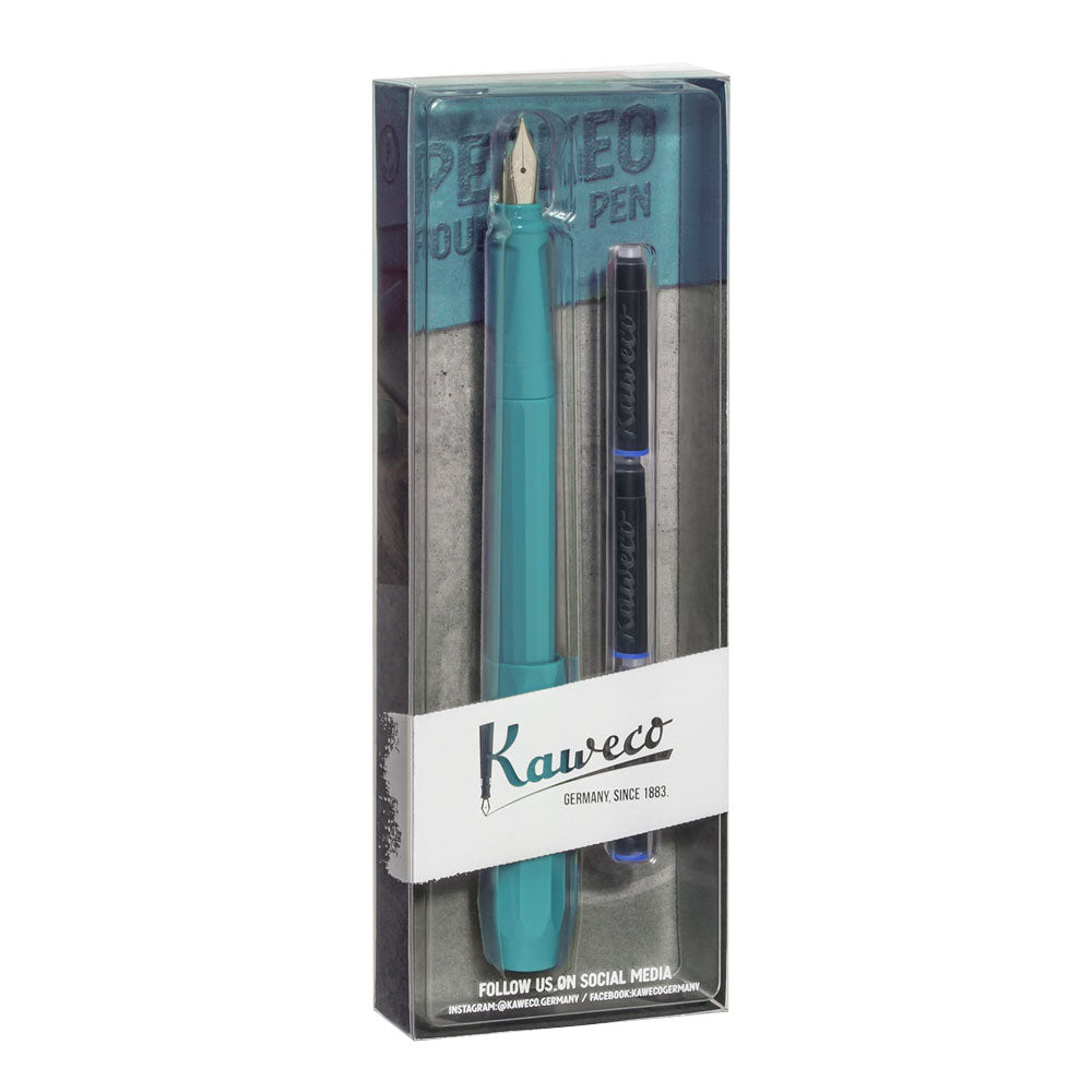 Kaweco PERKEO Breezy Teal Set Plume F