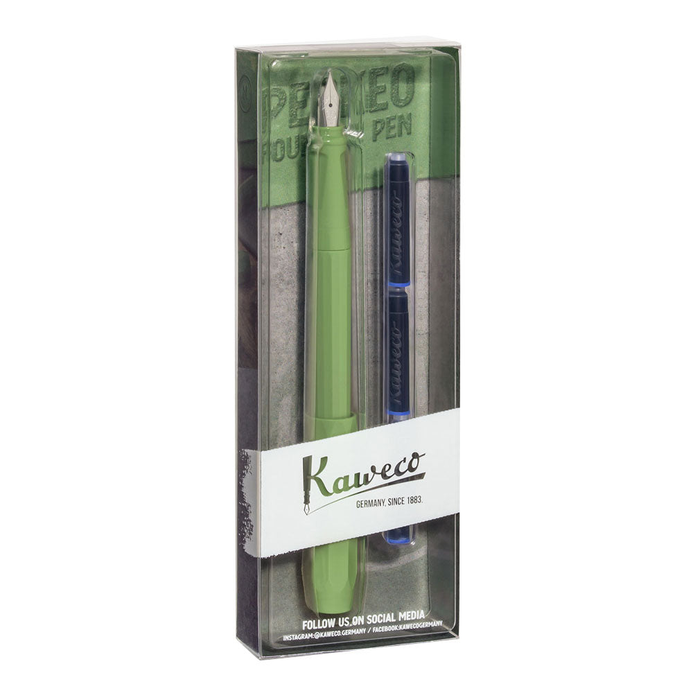Kaweco PERKEO Jungle Green Set Plume F